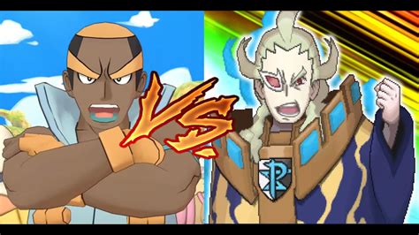 Pokémon Black/White - Elite Four Marshal battle with Ghetsis team - YouTube