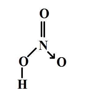 hno3 fórmula estrutural - brainly.com.br