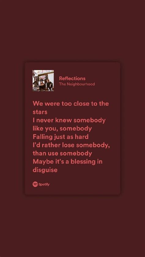 reflections | Meaningful lyrics, Red song lyrics, Pretty lyrics