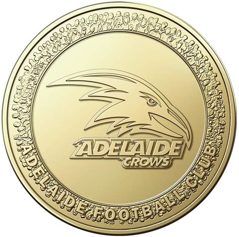 One Dollar 2023 AFL - Adelaide Football Club, Coin from Australia - Online Coin Club