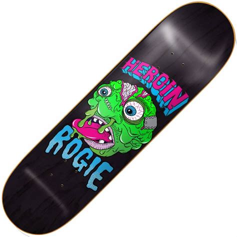 Heroin Skateboards Heroin Rogie Ball Skateboard Deck 8.25'' - Heroin ...