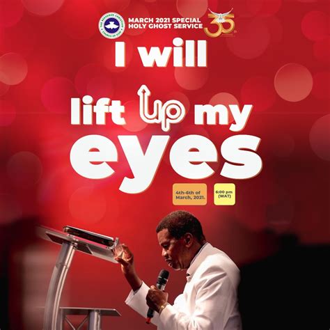 LIVE VIDEO: RCCG March 2021 Special Holy Ghost Service #IwillLiftUpmyEyes #GodBlessYou3 ...