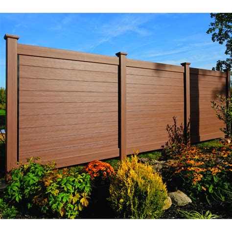 Bufftech Brookline CertaGrain Vinyl Fence Panels | Vinyl fence panels ...