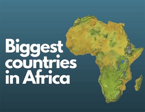 Largest Countries in West Africa by Area - TalkAfricana