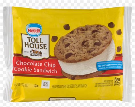 Toll House Ice Cream Sandwich Calories [5] - Chocolate Chip Cookie ...