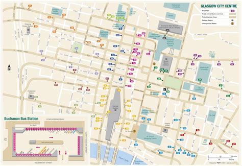 Glasgow City Map Printable | Printable Maps