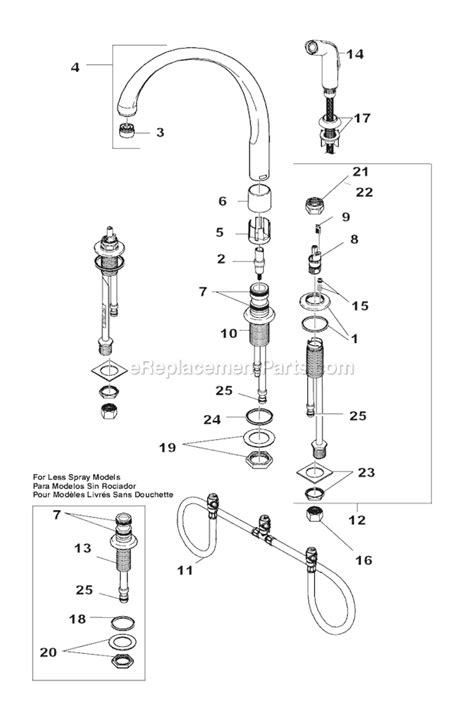 41 delta faucet parts diagram - Trailer Wiring Diagram