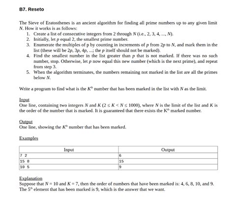 Solved The Sieve of Eratosthenes is an ancient algorithm for | Chegg.com