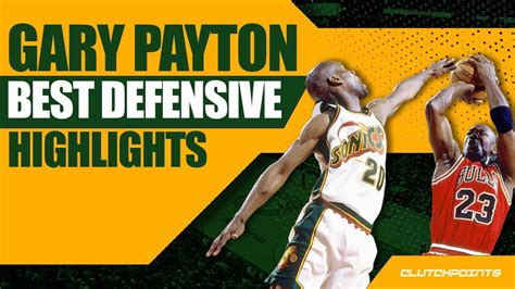 Gary Payton Best Defensive Highlights - YouTube