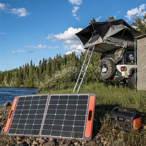 Jackery SolarSaga 100W Portable Solar Panel - Camping Foldable