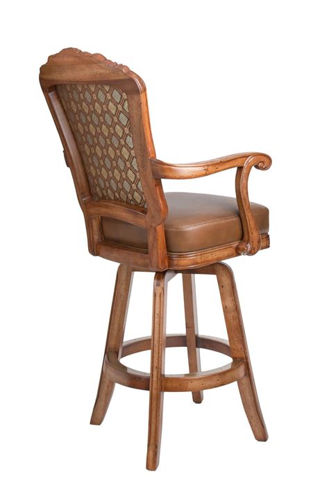 Darafeev Centurion Upholstered Swivel Chair • Barstool Comforts