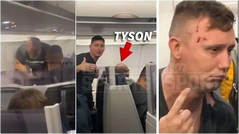 Boxing: Mike Tyson KO's fellow plane passenger