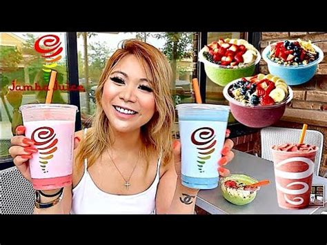 JAMBA JUICE | ACAI PRIMO BOWL | (MUKBANG) - YouTube