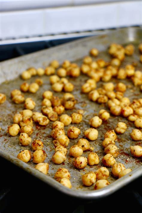 Southwest Roasted Chickpeas - Whitney E. RD