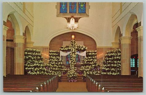 Brookfield Wisconsin~Memorial Park~Chapel Of Chimes Interior~Vintage ...