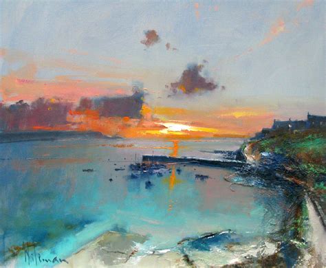 Peter Wileman, British Artist | The Harbour Gallery Portscatho | Cityscape art, Painting ...