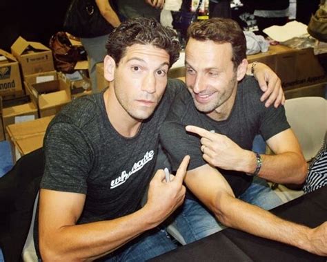 Image - Jon Bernthal (Shane Walsh) (TV) And Andrew Lincoln (Rick Grimes) (TV).jpg | Walking Dead ...