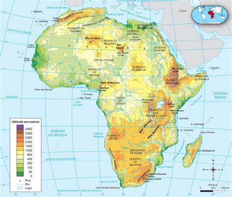 Mapa Fisico De Africa Imagui | Images and Photos finder