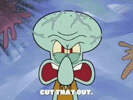 Angry Squidward GIF - Angry Squidward CutThatOut - Discover & Share GIFs