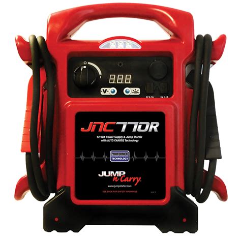 Jump-N-Carry 1700 Peak Amp, Premium 12 Volt Jump Starter, JNC770R - All Automotive Equipment Supply