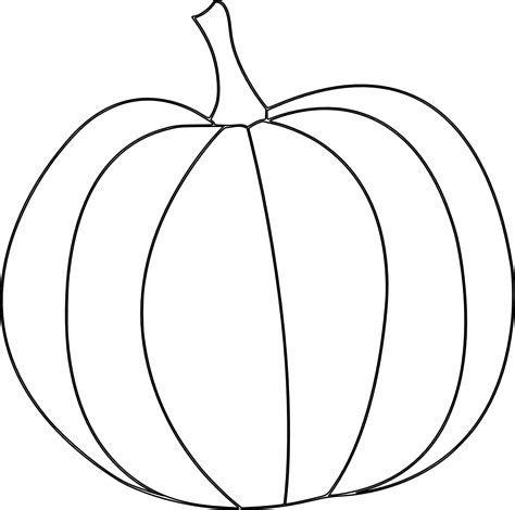 Pumpkin For Drawing - ClipArt Best