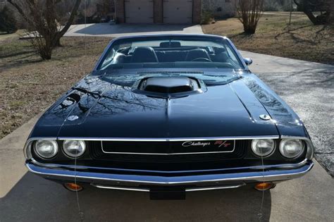 1970 Dodge Challenger RT Convertible 426 HEMI Clone Triple Black 1970 ...