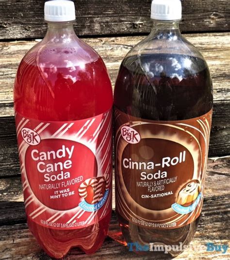 REVIEW: Kroger Big K Candy Cane Soda and Cinna-Roll Soda - The Impulsive Buy