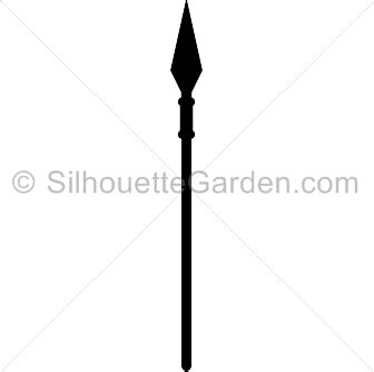 Spear Silhouette - Free Clip Art, Printable, and Vector Downloads