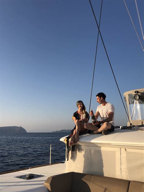 Santorini Private Cruises | Santorini Catamaran Charter | SailMyth ...