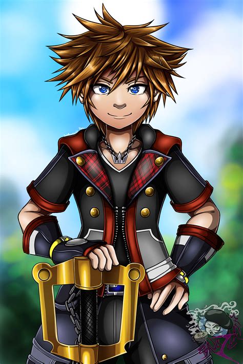 Kingdom Hearts 3 Sora by SkullZLatte on Newgrounds