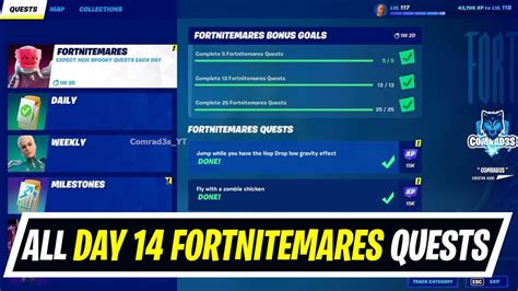 Fortnite Complete Fortnitemares Quests (Day 14) - How to complete ...