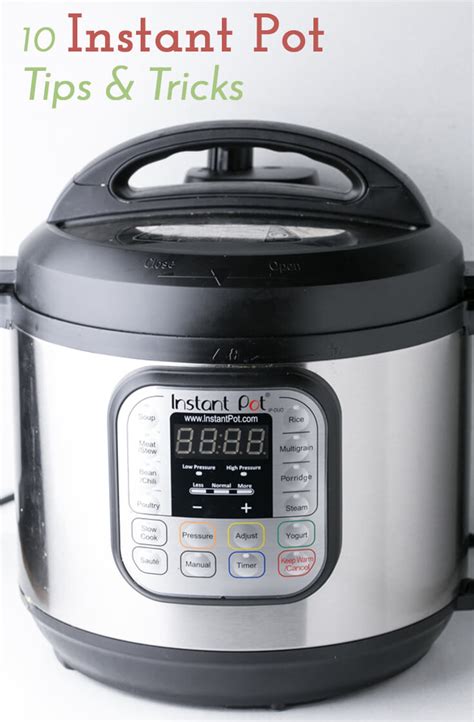 Ten Instant Pot Tips and Tricks - Chattavore