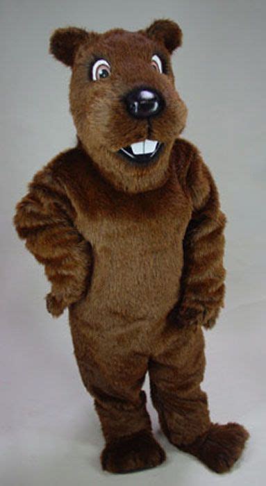 Fun 'n Folly Gopher / Groundhog Mascot Costume | Carnival costumes, Mascot costumes, Cartoon ...