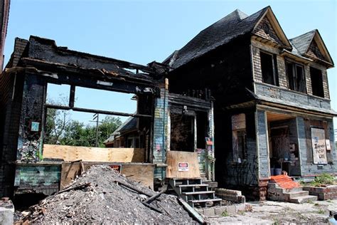 Items similar to Burned Down House In Detroit on Etsy