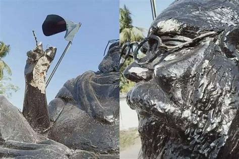 Periyar's statue vandalized in Tamil Nadu, police engaged in ...