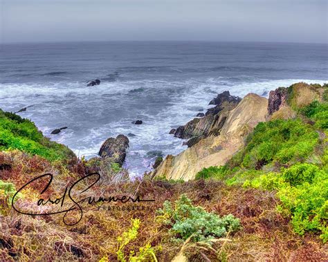 Colorful cliffs at Montana De Oro State Park - Spooner's Cove, Los Osos, CA