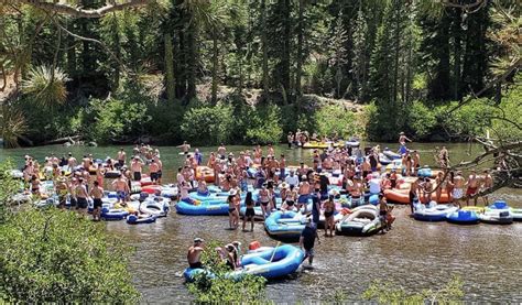 Locals Upset by Photo of 100s of Rafters Congregating on Truckee River, CA - SnowBrains