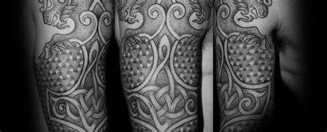 70 Mjolnir Tattoo Designs For Men - Hammer Of Thor Ideas