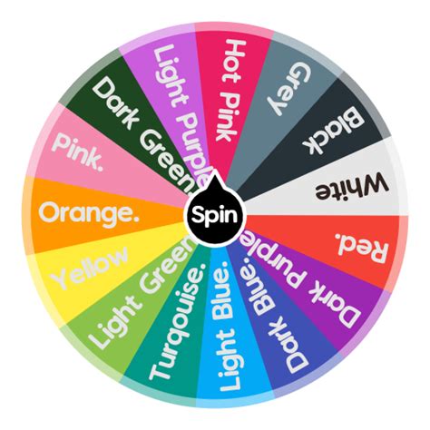 Colors | Spin The Wheel App