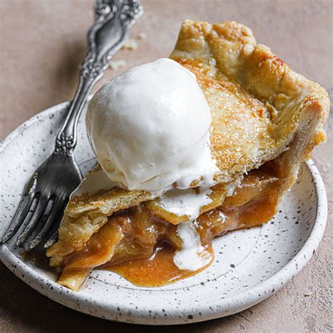 Salted Caramel Apple Pie Recipe - Brown Eyed Baker