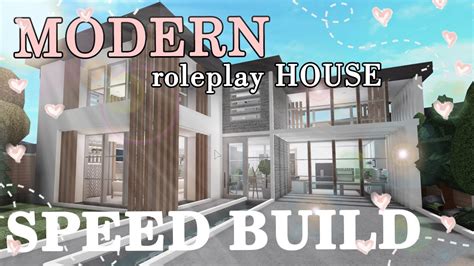 Bloxburg Modern 2 Story Family House Speed Build Yout - vrogue.co