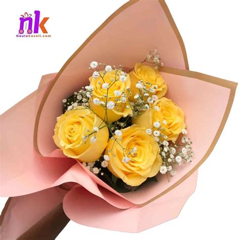 Yellow Rose Bouquet - NauloKoseli.com