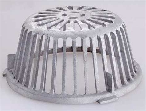 JAY R. SMITH MFG. CO 1010AD Aluminum Roof Drain Dome - Walmart.com ...