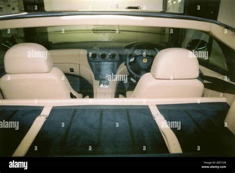 Ferrari 575 Maranello interior Stock Photo - Alamy