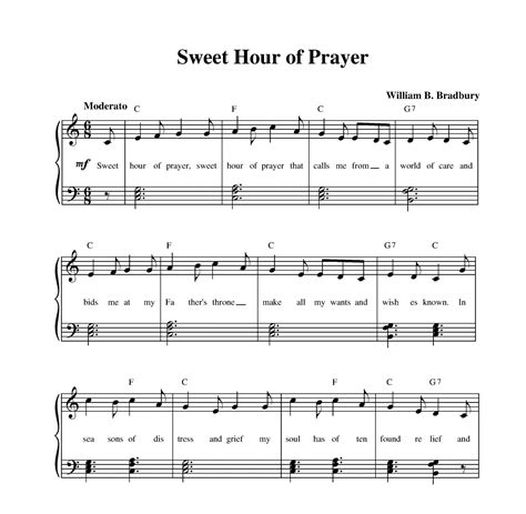 Sweet Hour of Prayer