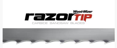 RazorTip Carbide Sawmill Blades