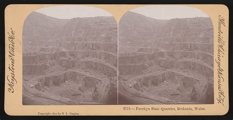 Penrhyn slate quarries, Bethesda, Wales | Library of Congress