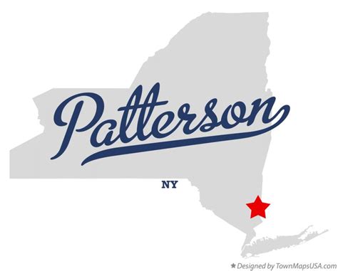 Map of Patterson, NY, New York