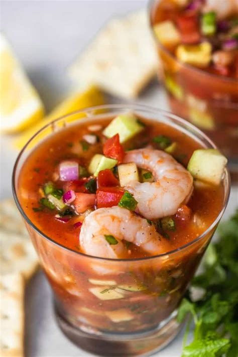 Mexican Shrimp Cocktail | Mexican shrimp cocktail, Shrimp cocktail ...