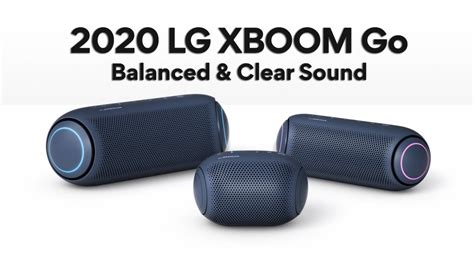 2020 LG XBOOM Go PL7 l Balanced & Clear Sound - YouTube